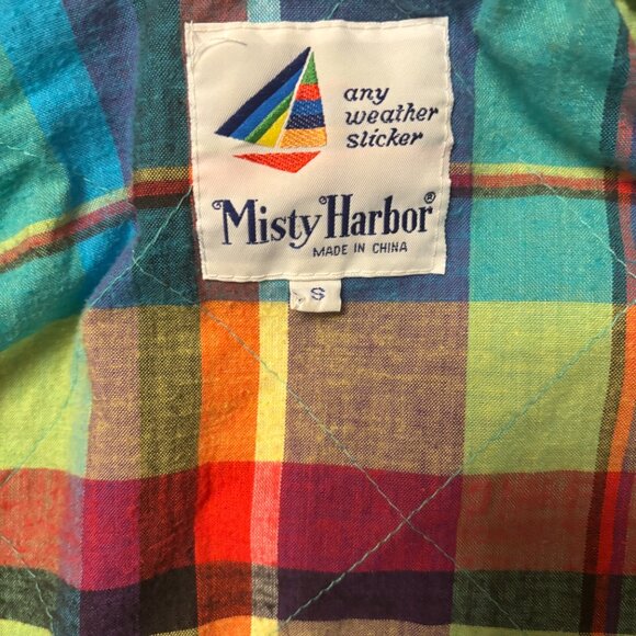 Misty Harbor Raincoat Size Small - Picture 3 of 4